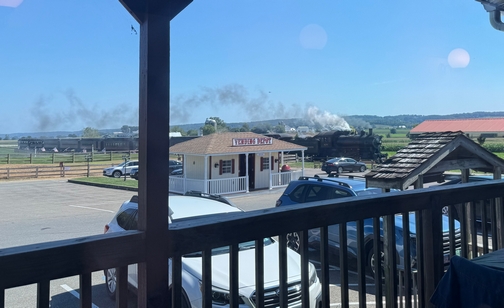 Strasburg steam engine