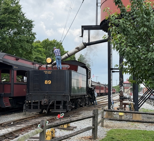 Strasburg Railroad steam engine 89