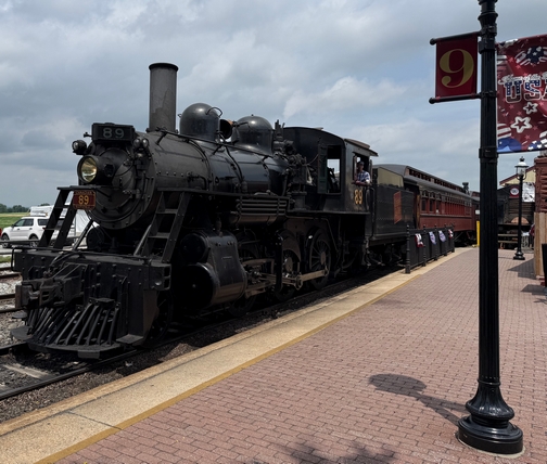 Strasburg Railroad steam engine 89