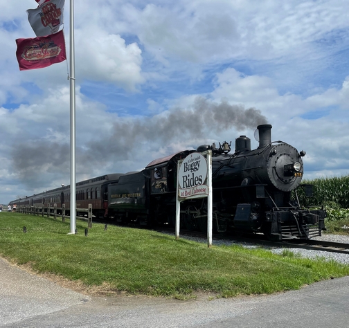 Strasbur Railroad steam engine
