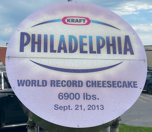 Philadelphia Cheesecake record Philadelphia Cheesecake record