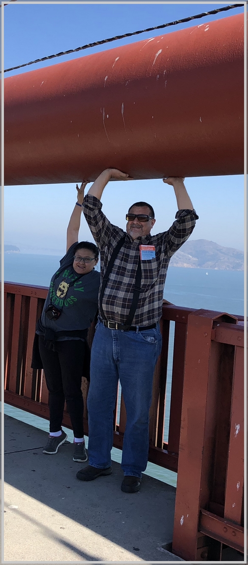 Golden Gate Bridge supports