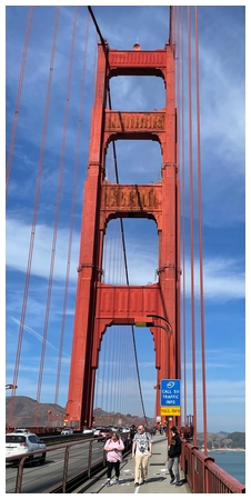 Golden Gate Bridge tower