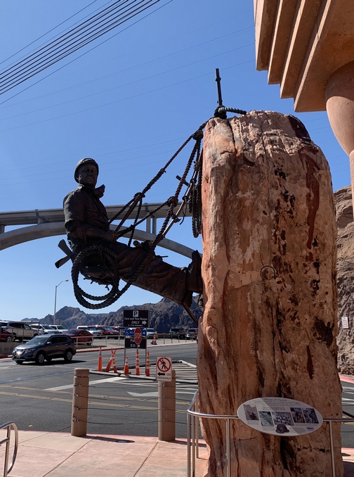 High scaler at Hoover Dam 9/24/19