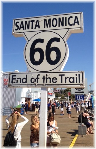 Route 66 end
