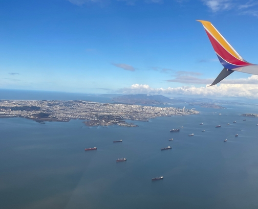 San Francisco cityview from air