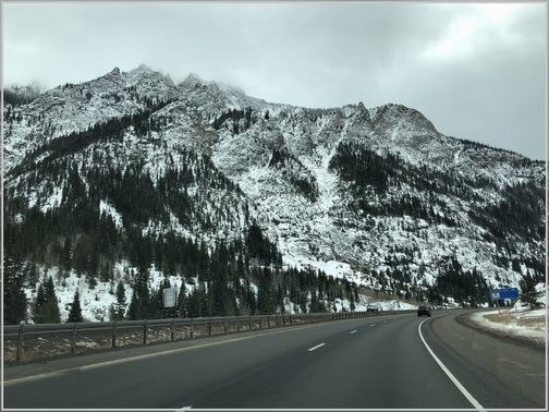 Snowy mountains near Vail 11/2/18 (Click to enlarge)